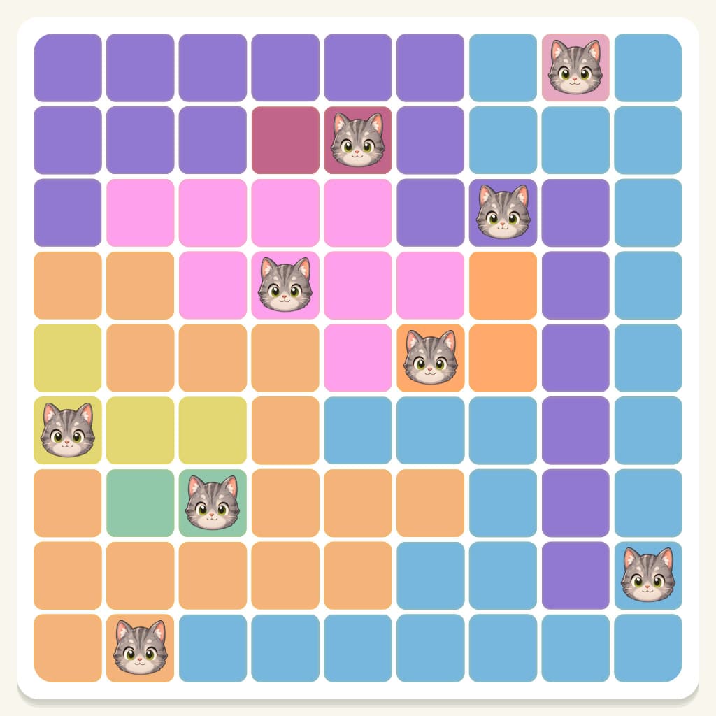 Meowdoku Level 474 Answer, Cheat & Solution