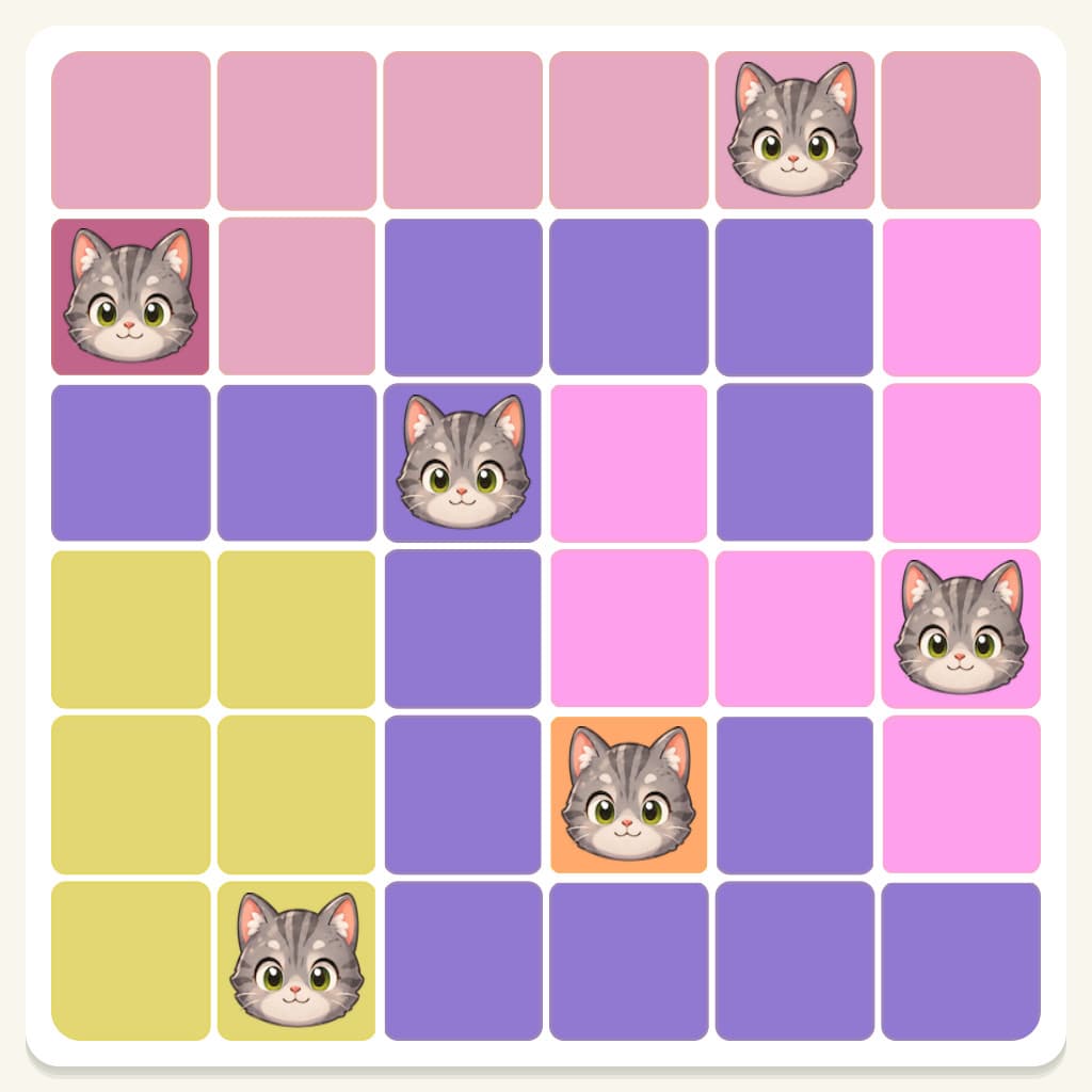 Meowdoku Level 9 Answer, Cheat & Solution
