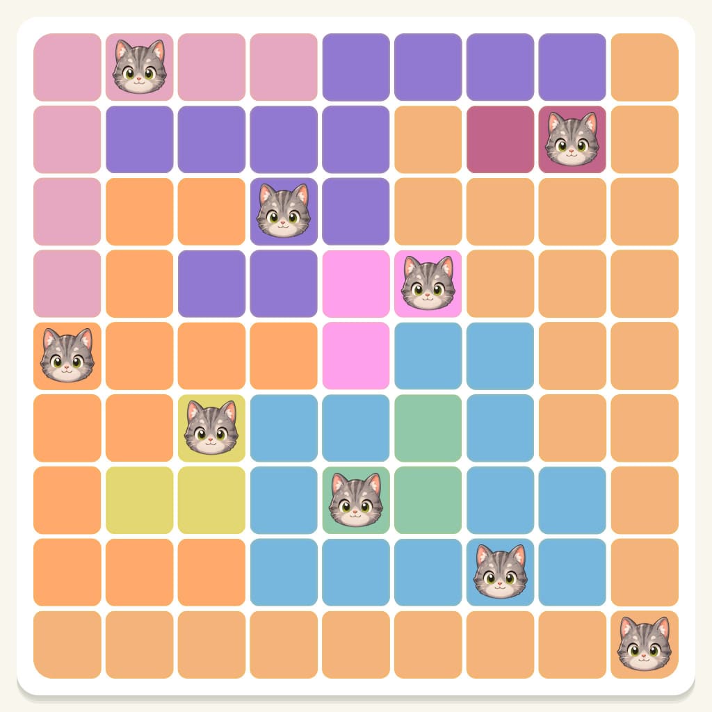 Meowdoku Level 434 Answer, Cheat & Solution