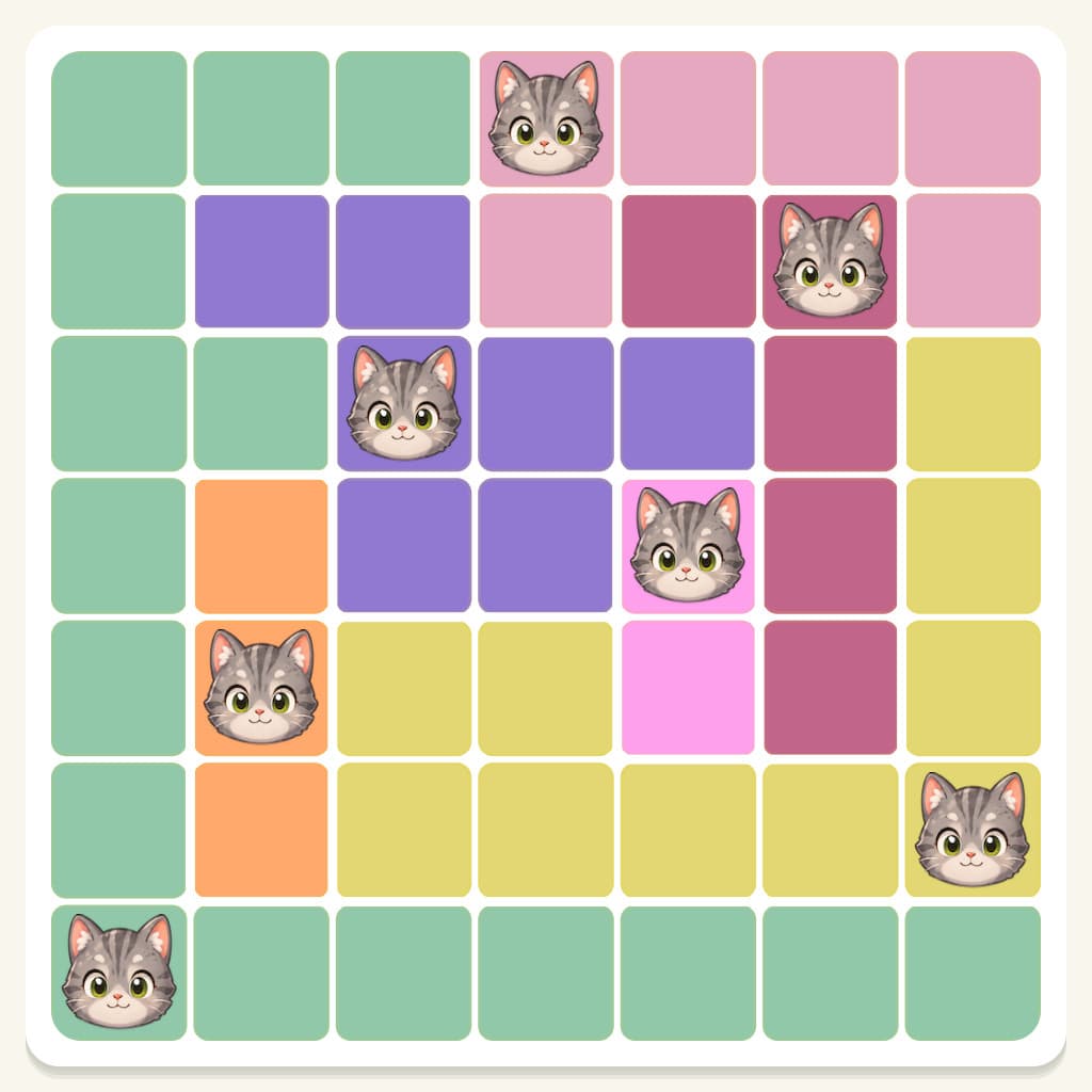 Meowdoku Level 983 Answer, Cheat & Solution