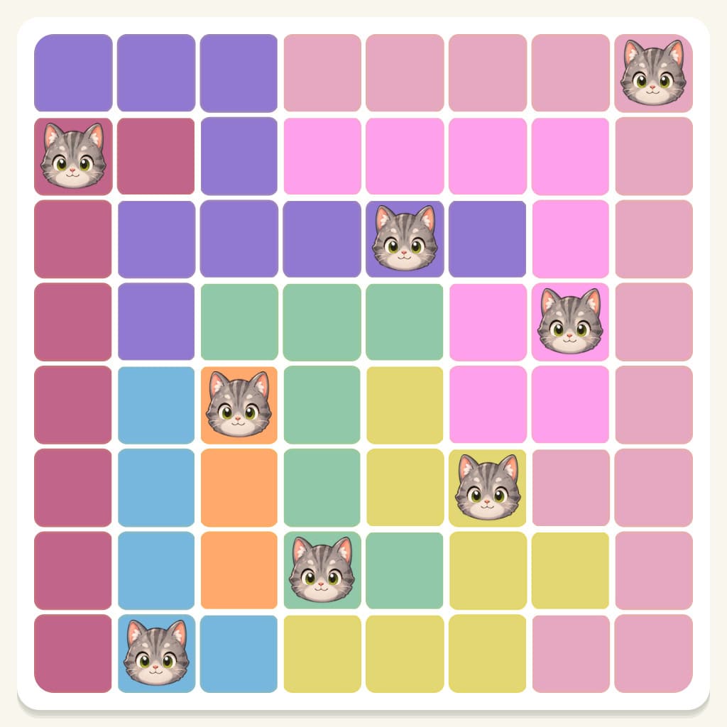 Meowdoku Level 912 Answer, Cheat & Solution