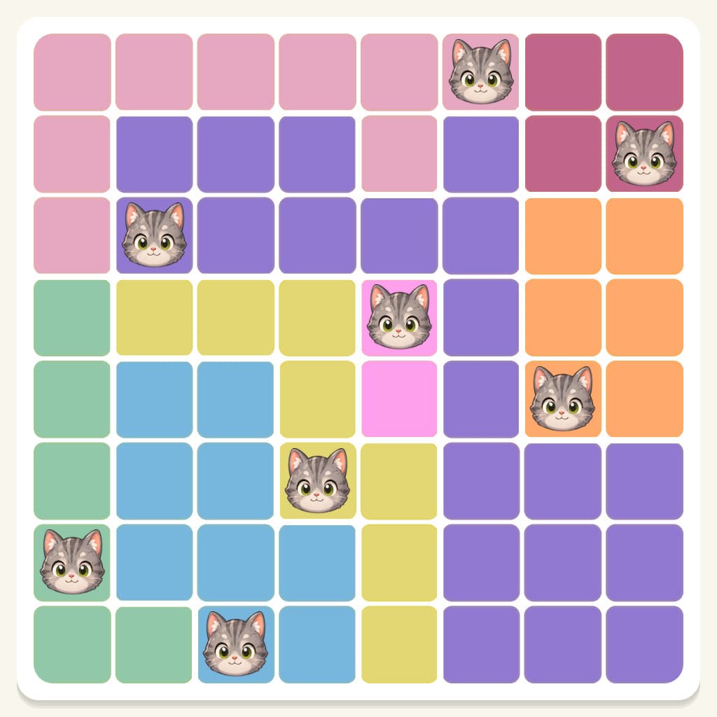 Meowdoku Level 749 Screenshot