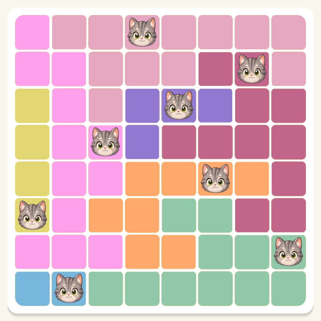 Meowdoku Level 477 Screenshot