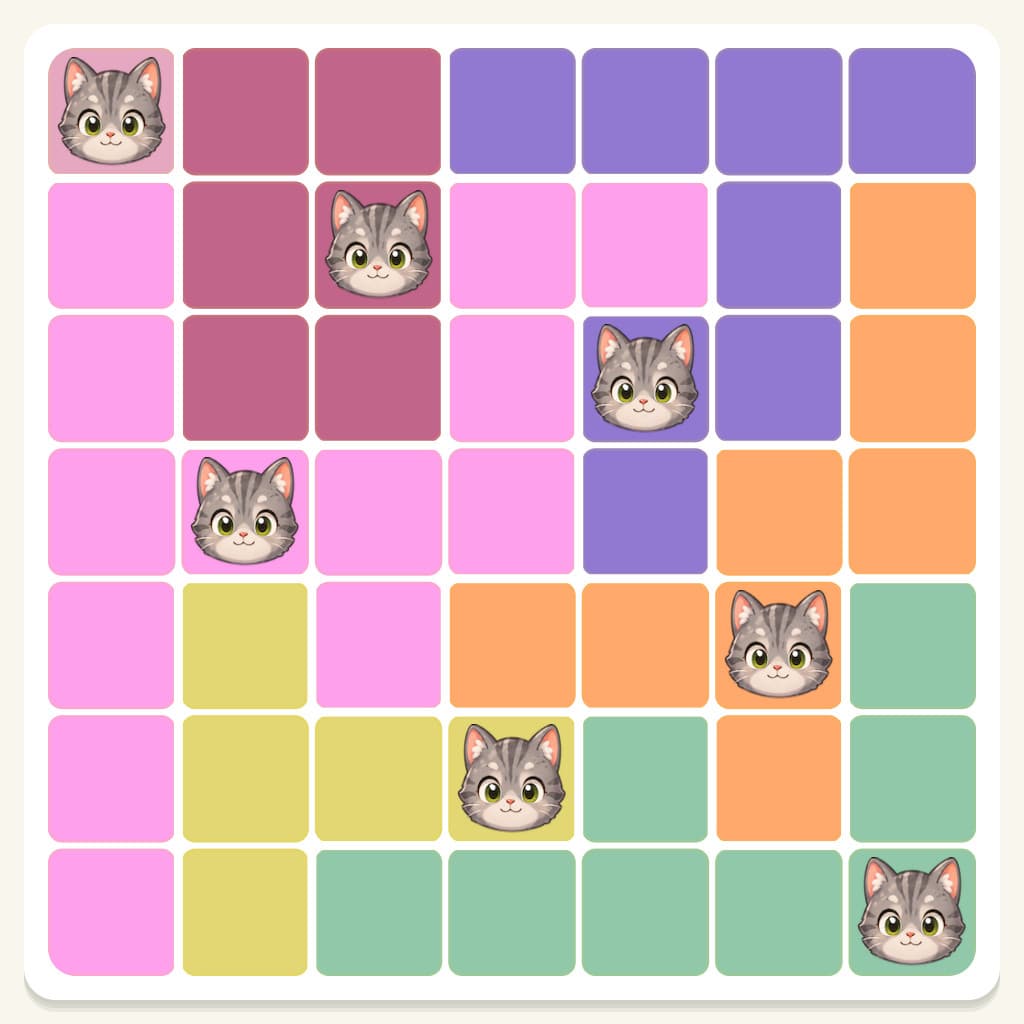 Meowdoku Level 493 Answer, Cheat & Solution