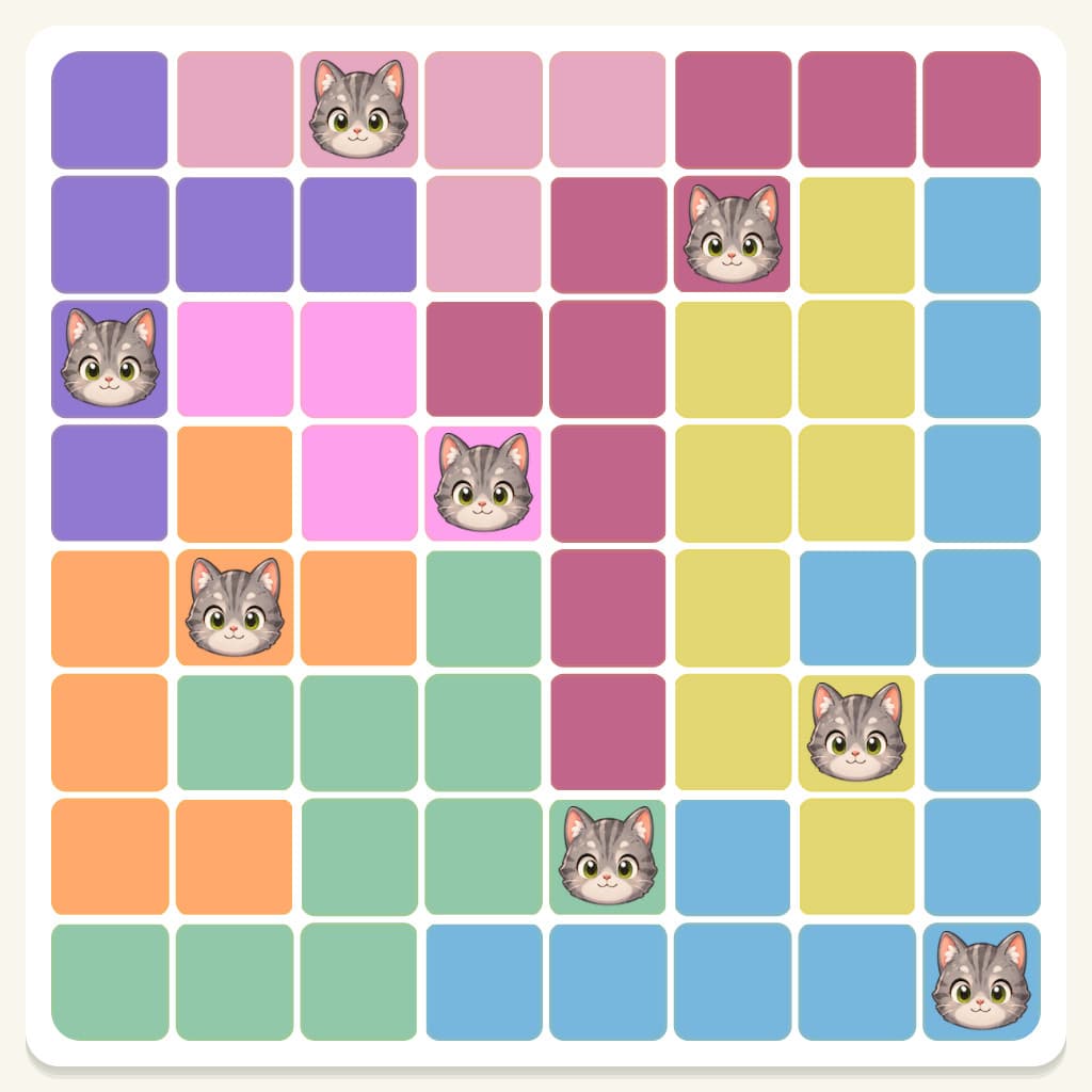 Meowdoku Level 962 Screenshot