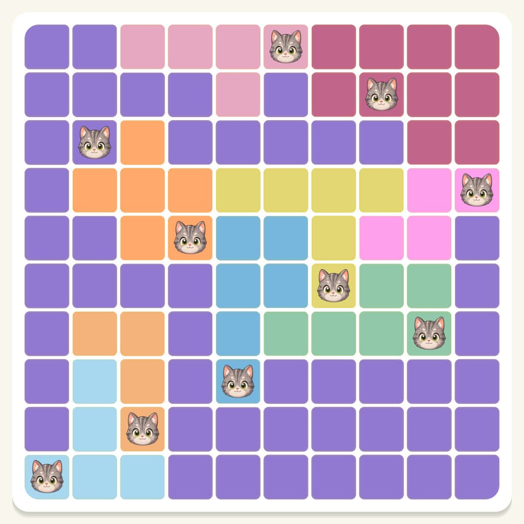 Meowdoku Level 540 Answer, Cheat & Solution