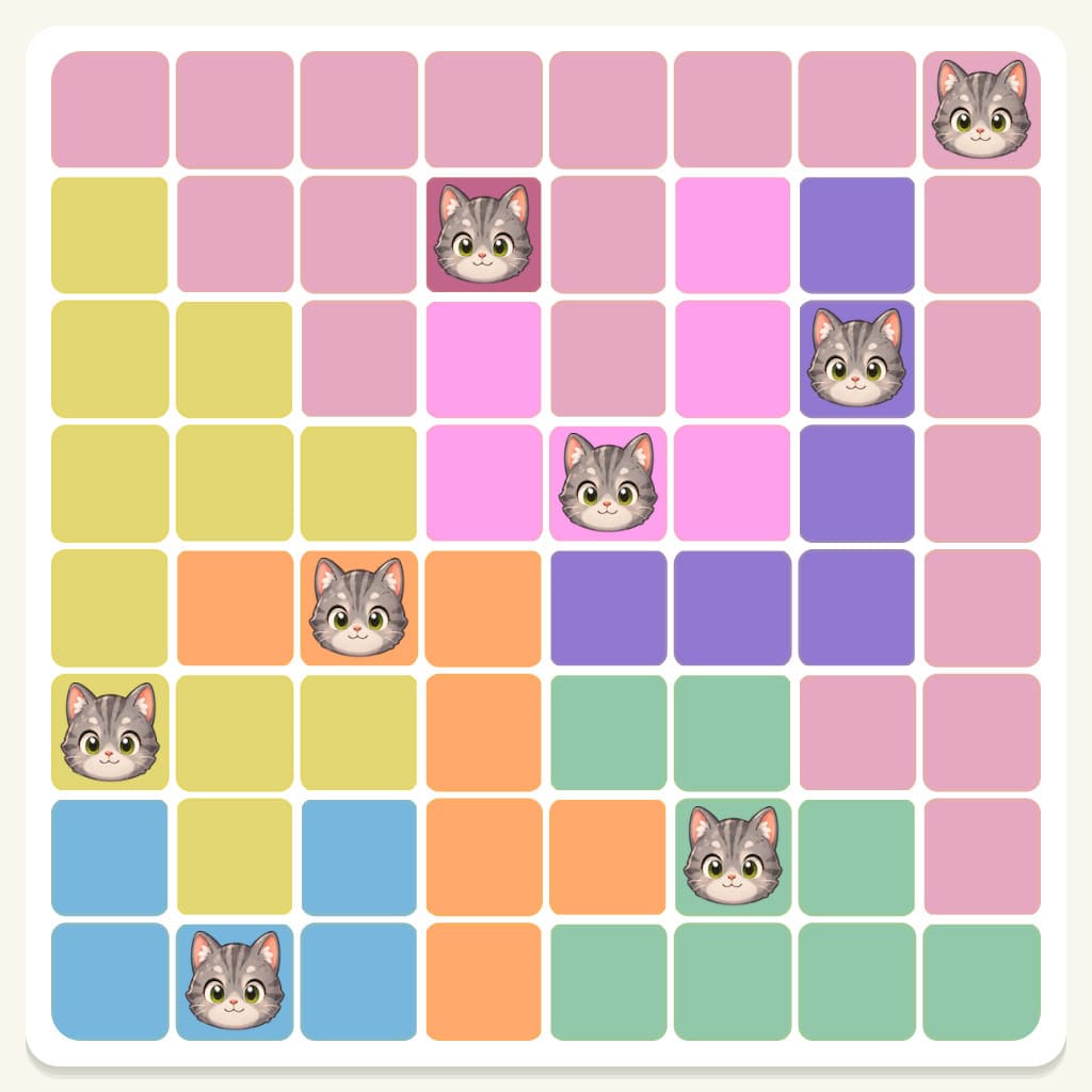 Meowdoku Level 412 Screenshot