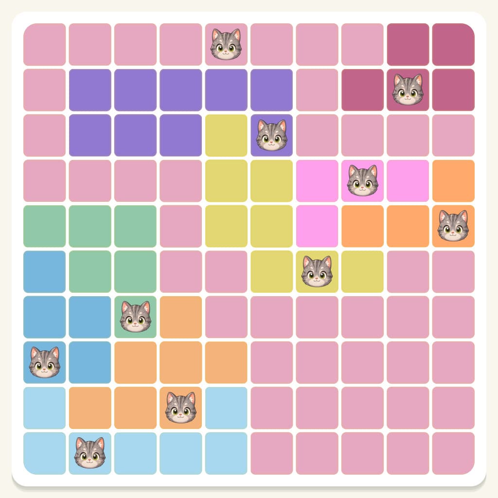 Meowdoku Level 860 Answer, Cheat & Solution