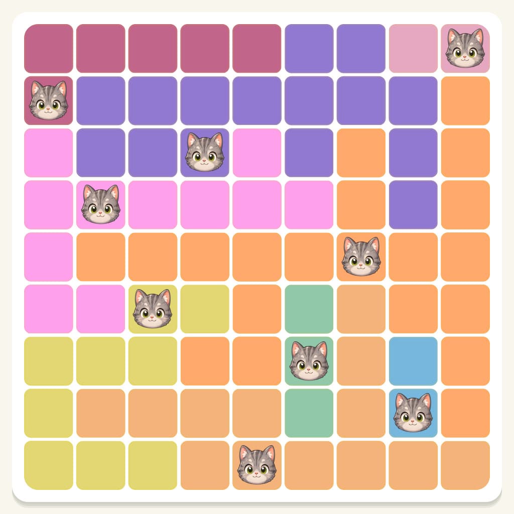 Meowdoku Level 164 Screenshot