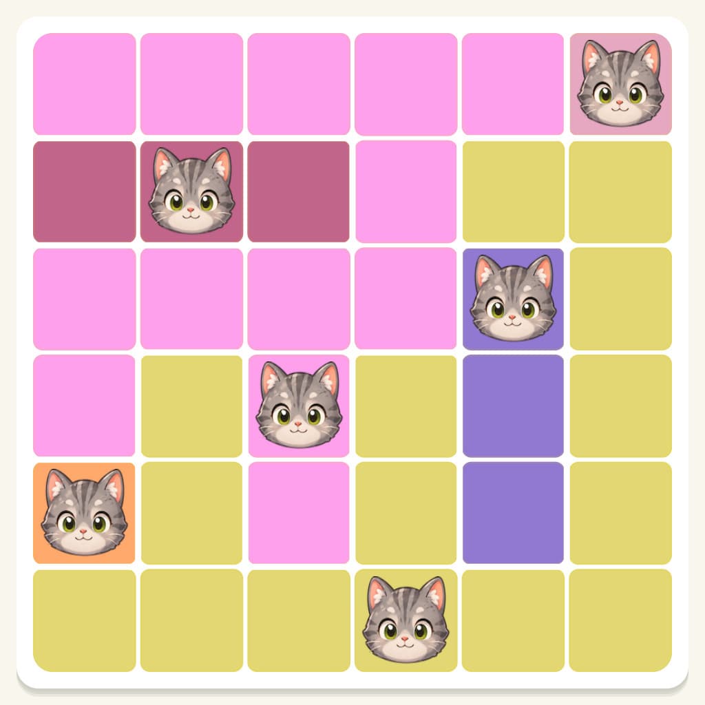 Meowdoku Level 66 Answer, Cheat & Solution
