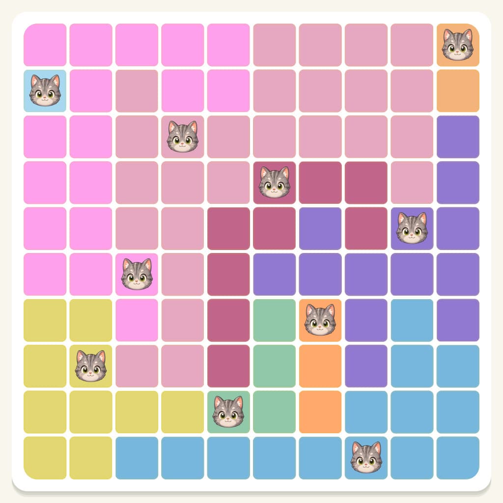 Meowdoku Level 380 Answer, Cheat & Solution