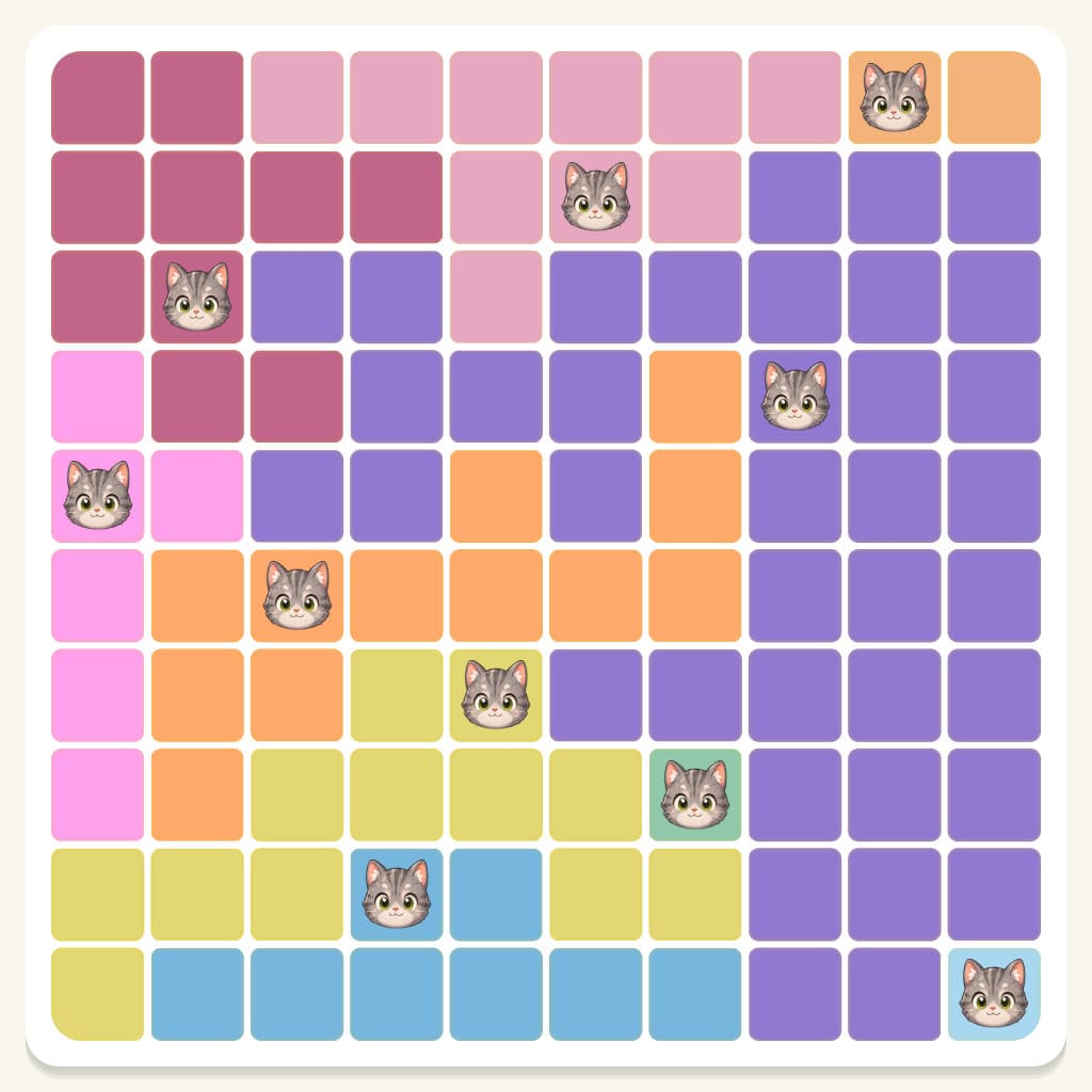 Meowdoku Level 915 Answer, Cheat & Solution