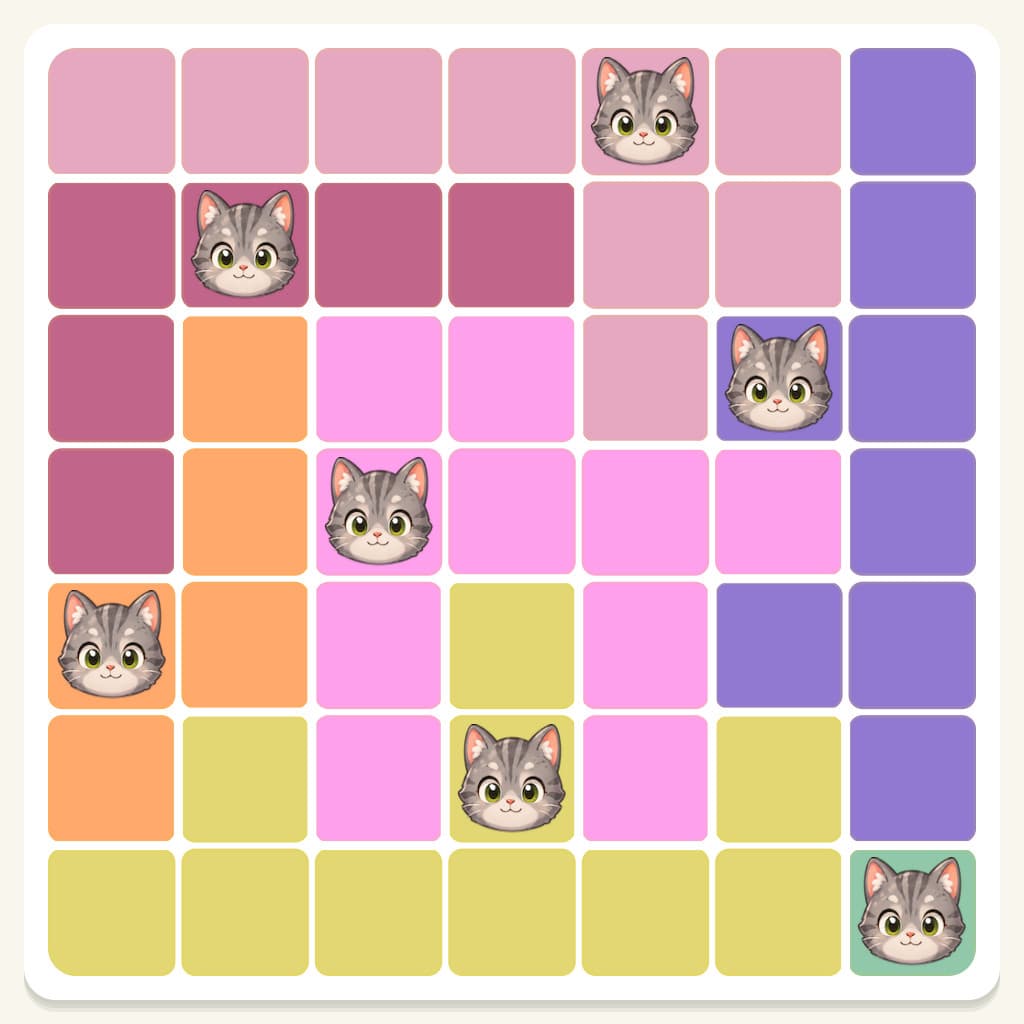 Meowdoku Level 396 Answer, Cheat & Solution
