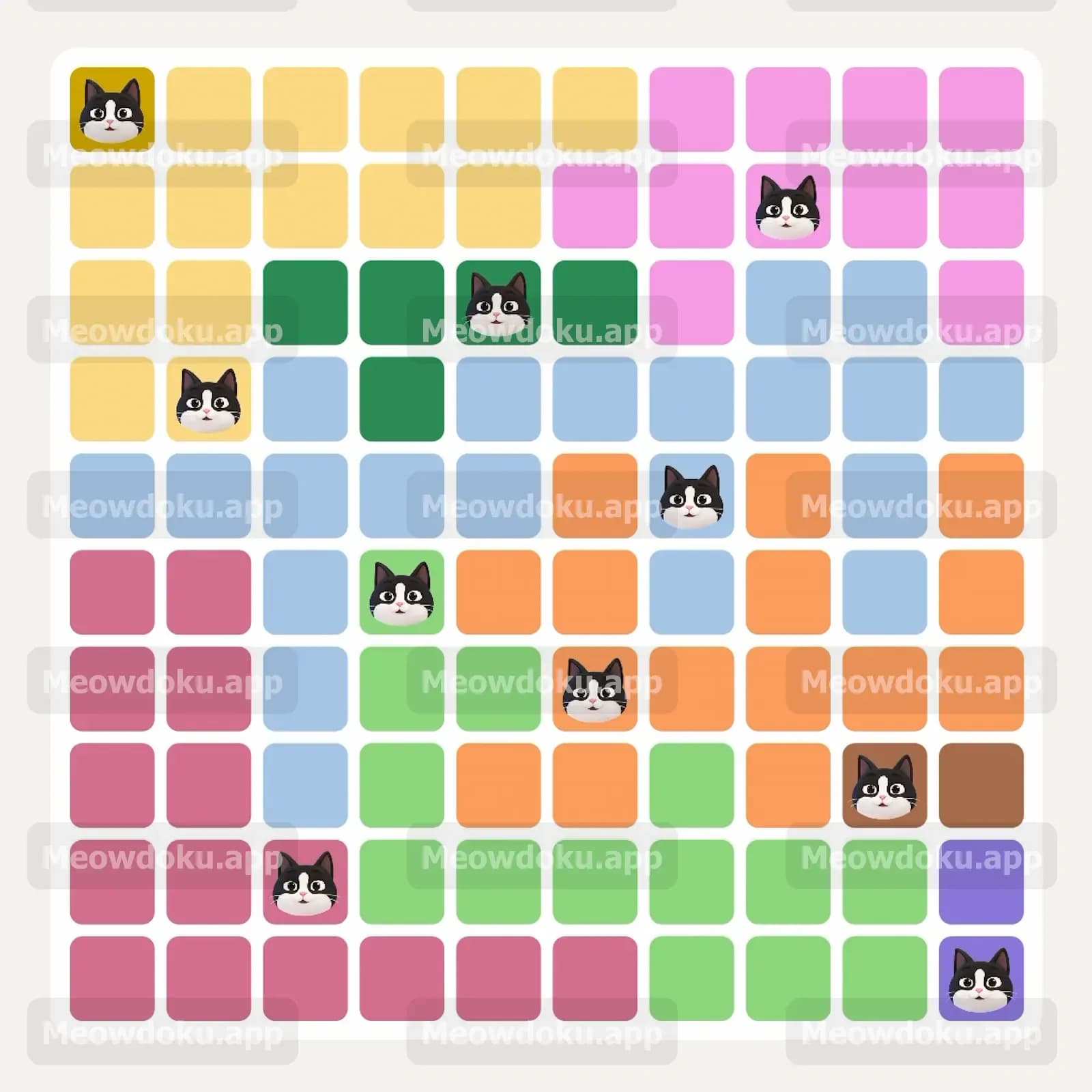 Meowdoku Level 259 Screenshot