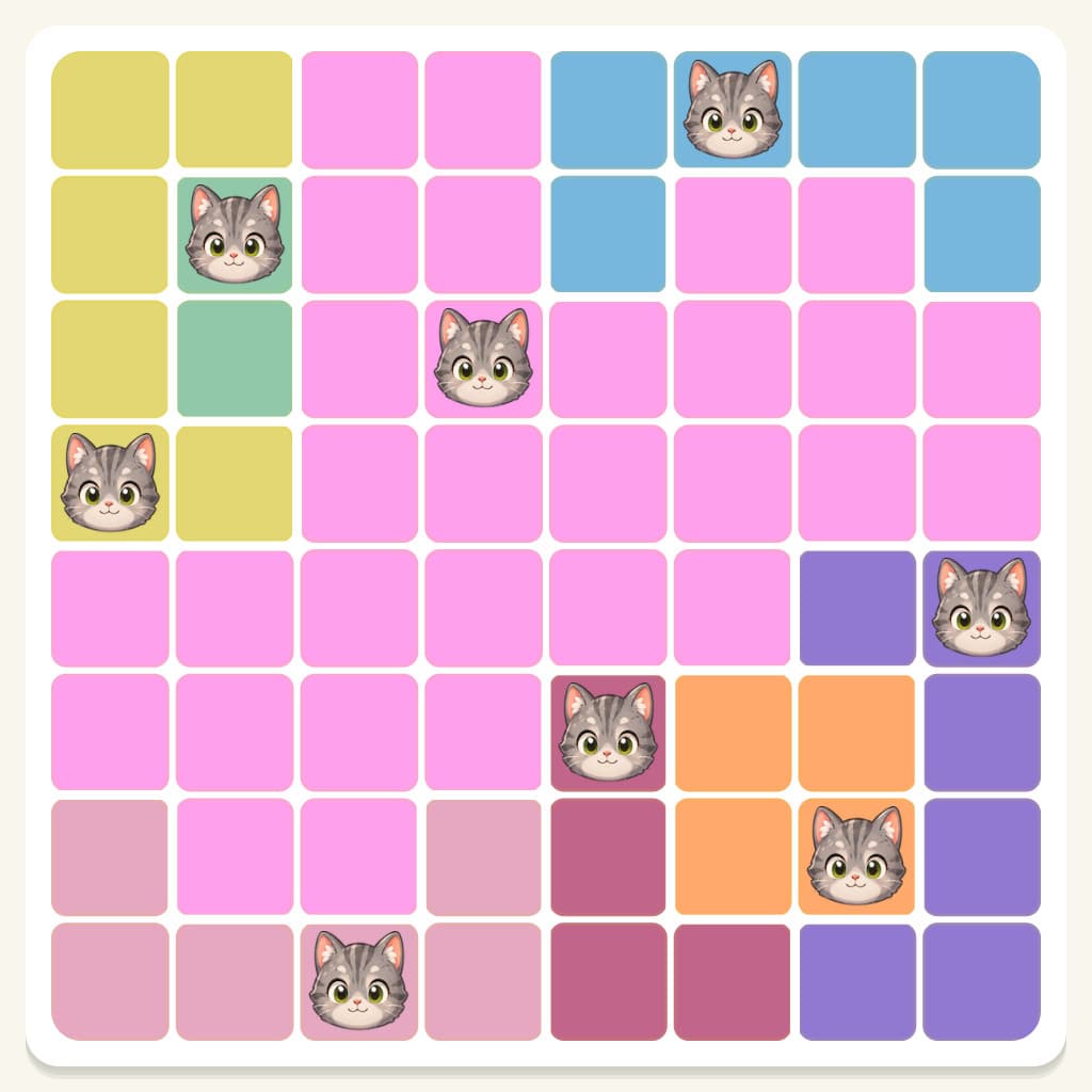 Meowdoku Level 73 Screenshot
