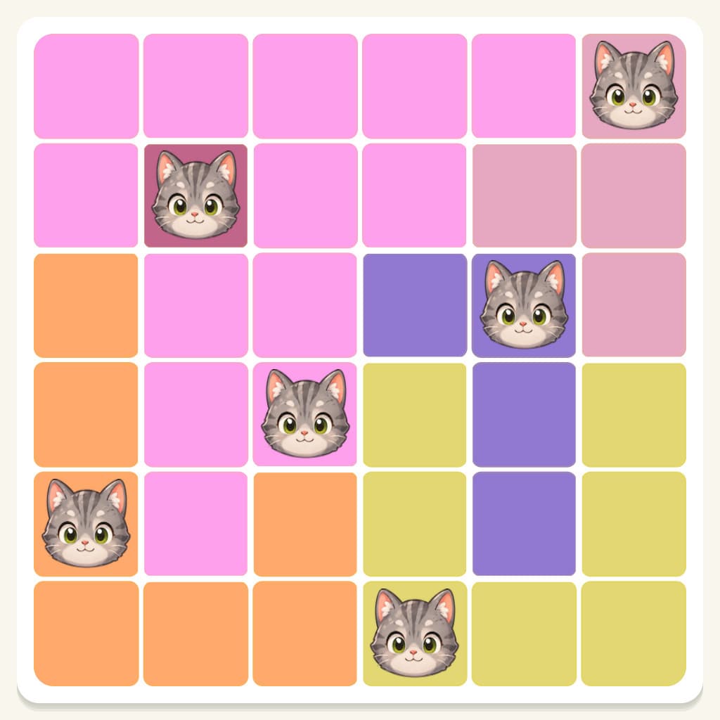 Meowdoku Level 51 Screenshot