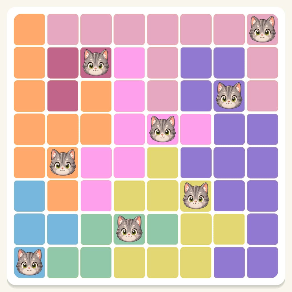 Meowdoku Level 567 Screenshot