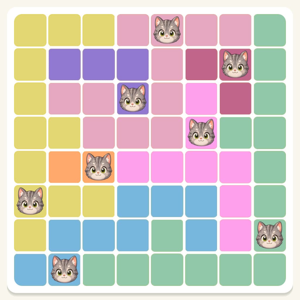 Meowdoku Level 492 Screenshot