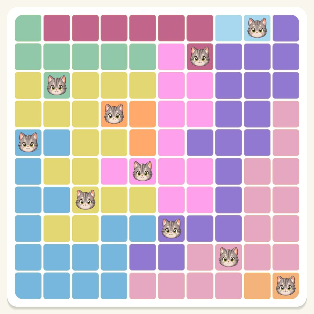 Meowdoku Level 455 Screenshot