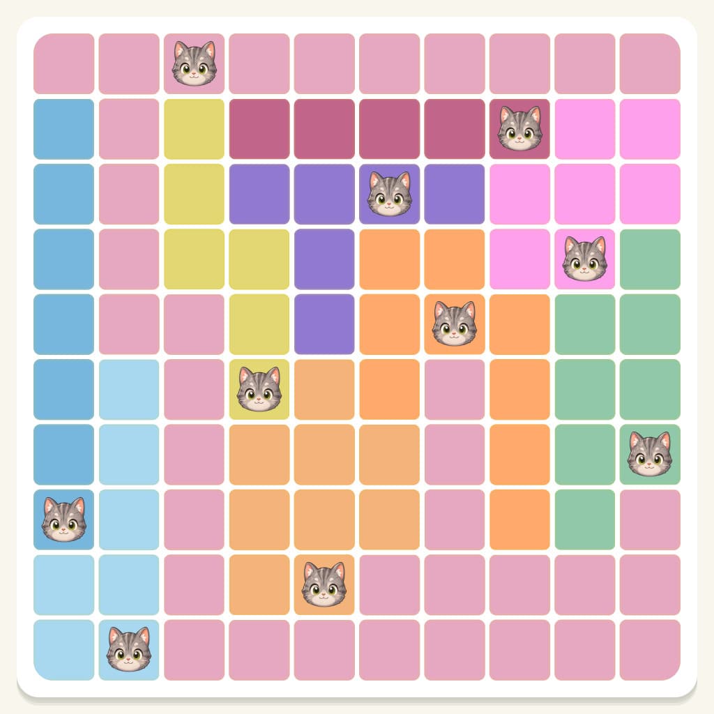 Meowdoku Level 590 Answer, Cheat & Solution