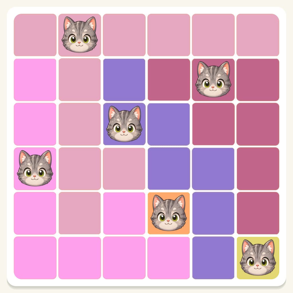 Meowdoku Level 13 Screenshot