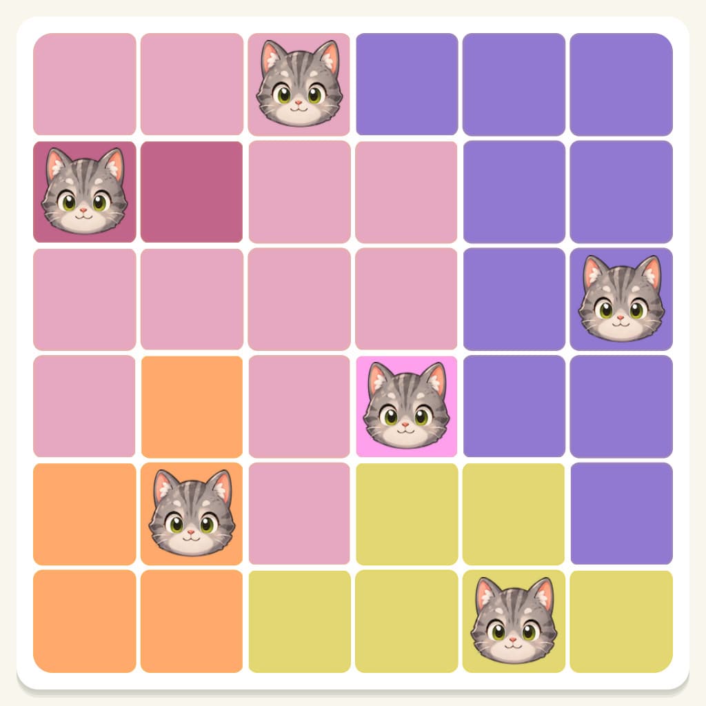 Meowdoku Level 36 Screenshot