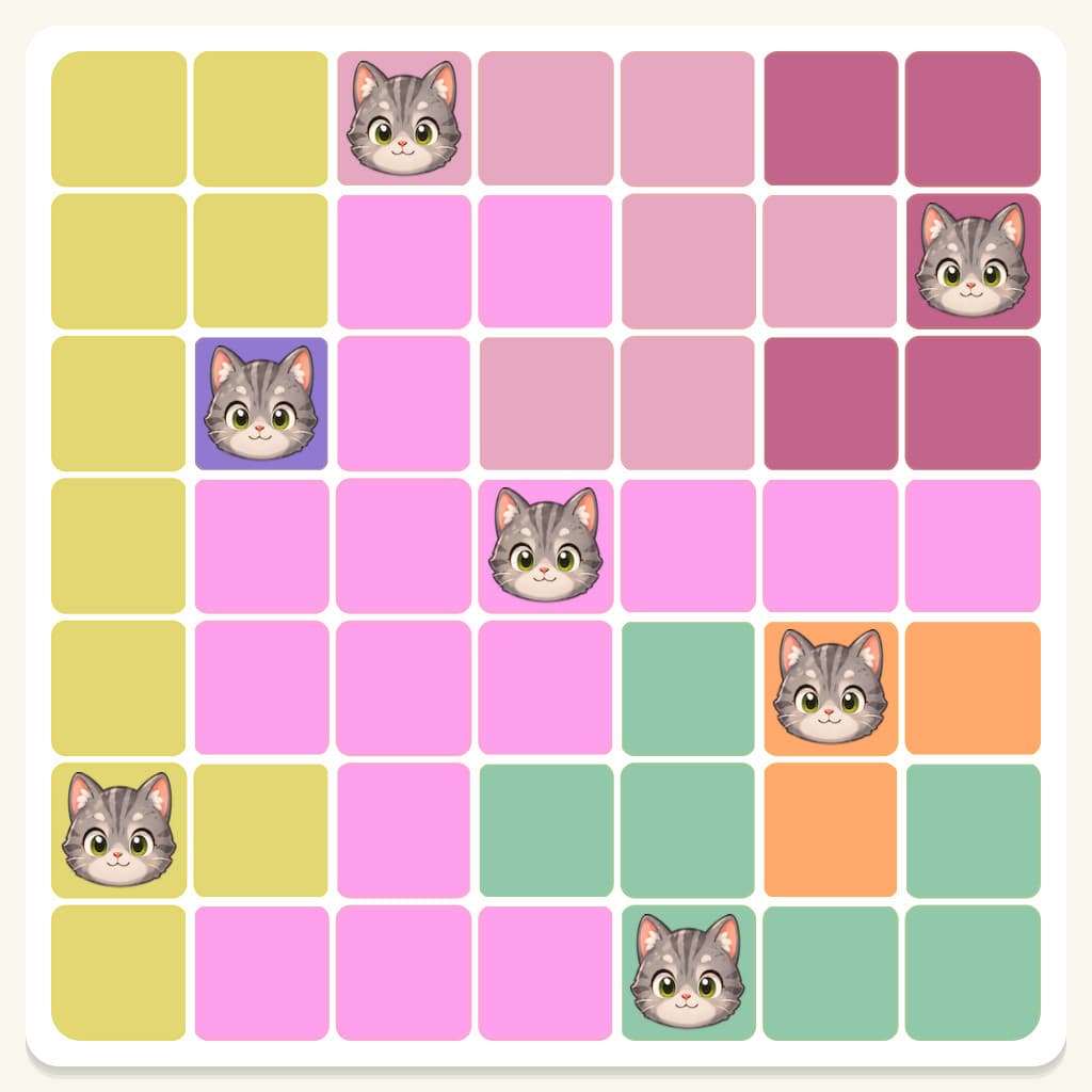 Meowdoku Level 311 Answer, Cheat & Solution