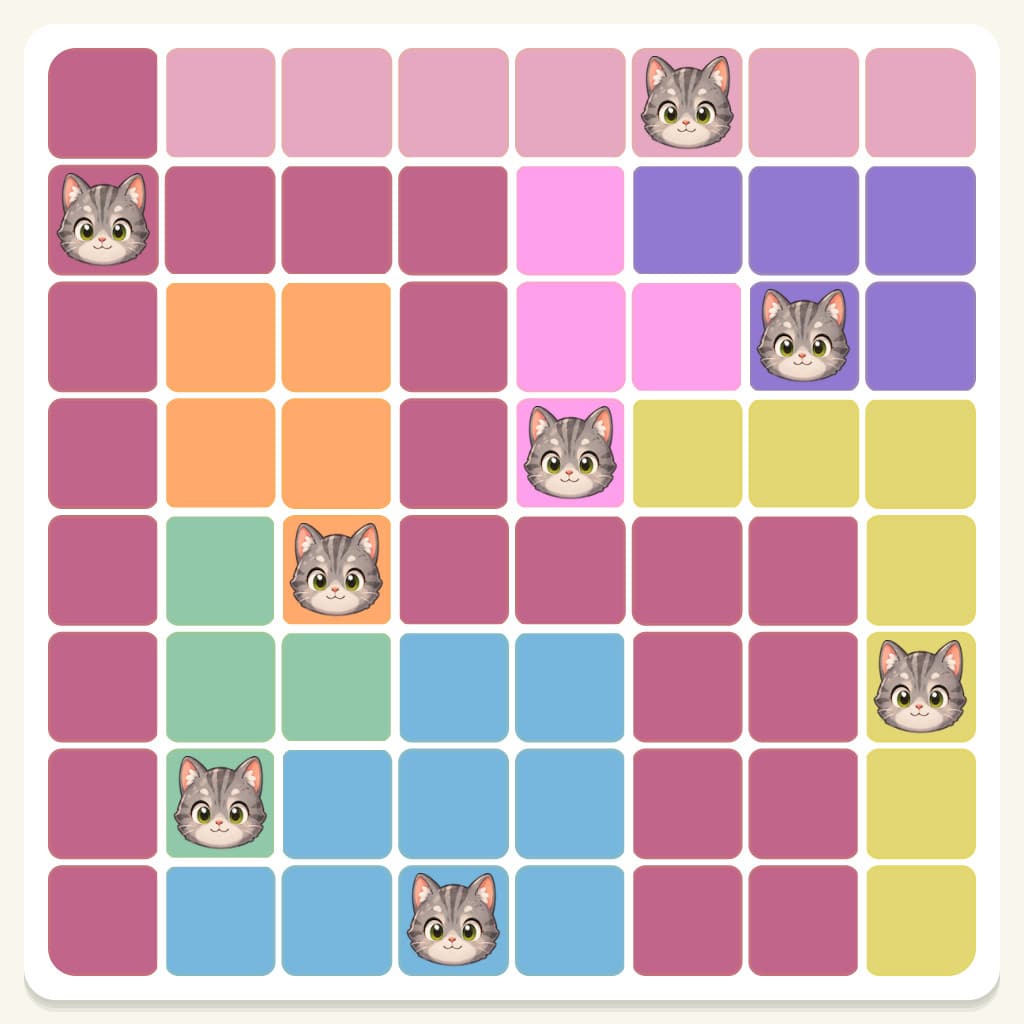 Meowdoku Level 757 Screenshot