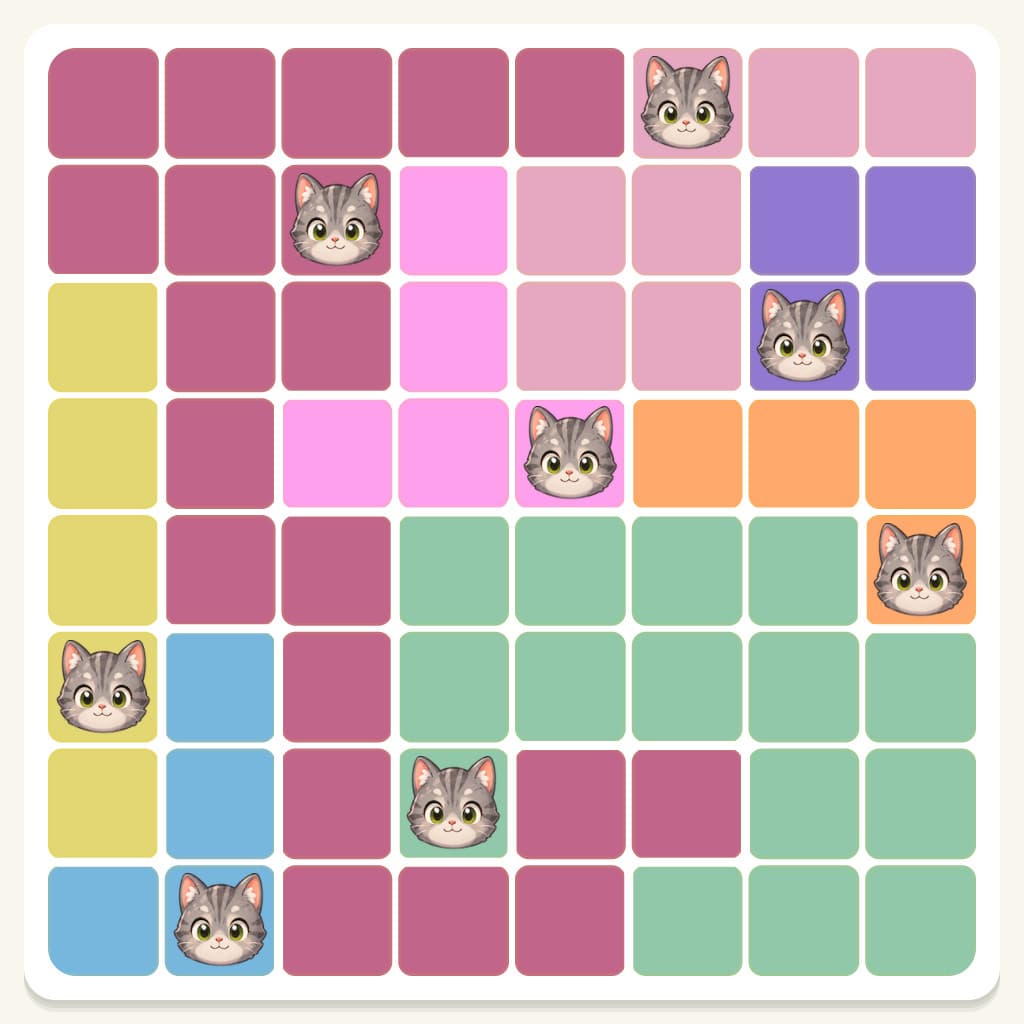 Meowdoku Level 677 Screenshot