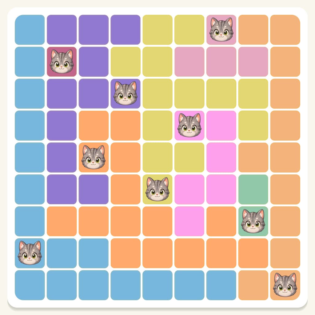 Meowdoku Level 368 Answer, Cheat & Solution