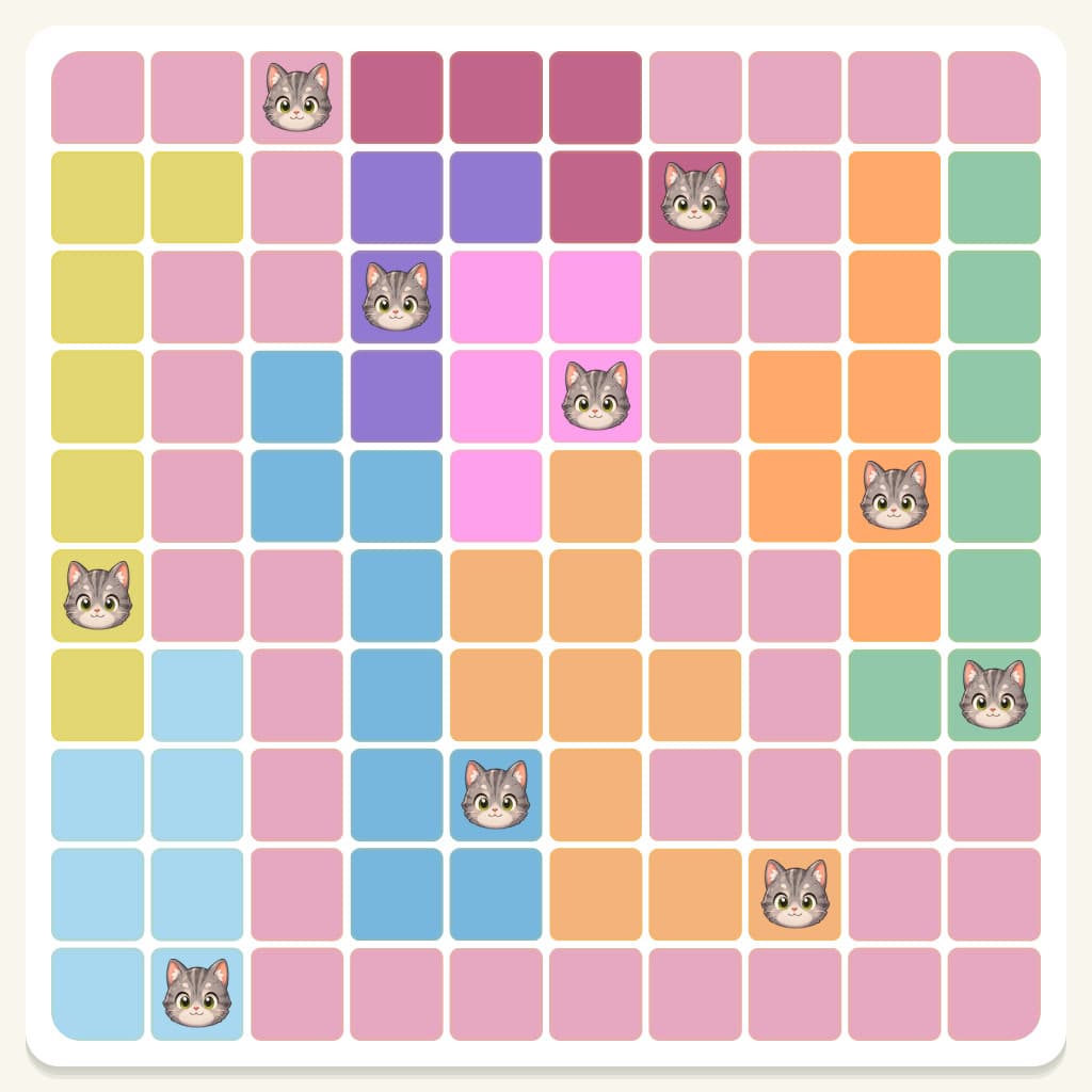 Meowdoku Level 570 Screenshot