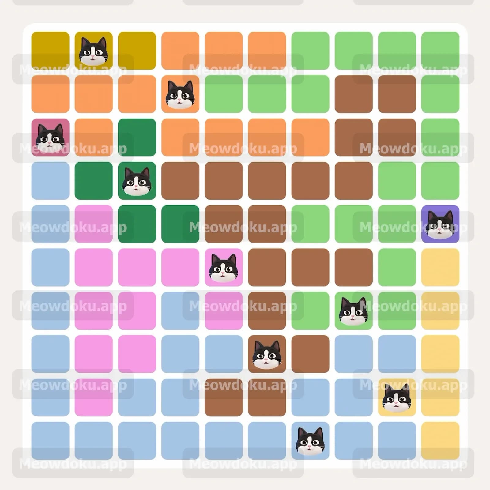 Meowdoku Level 286 Screenshot