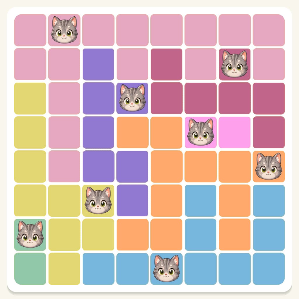 Meowdoku Level 897 Answer, Cheat & Solution