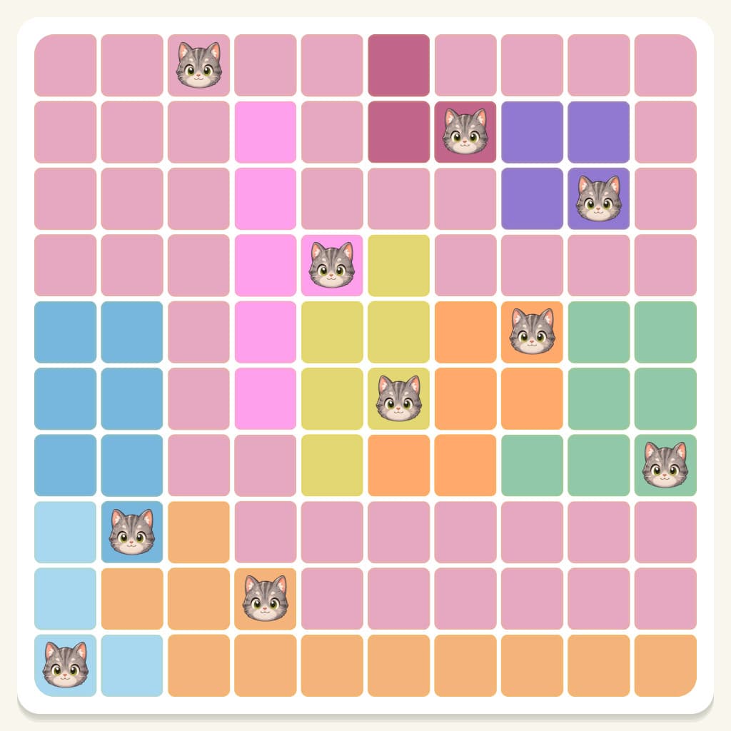 Meowdoku Level 820 Screenshot