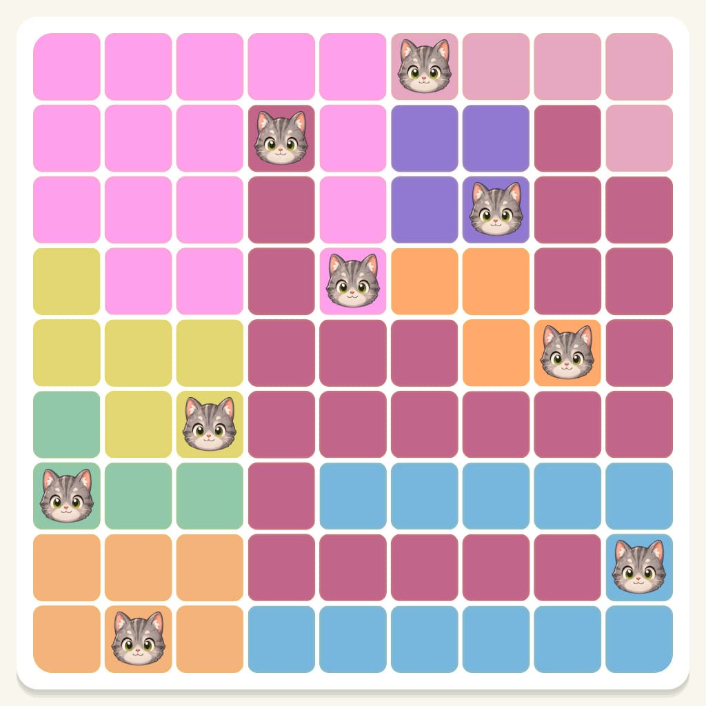 Meowdoku Level 914 Answer, Cheat & Solution