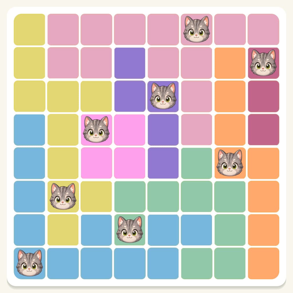 Meowdoku Level 979 Screenshot