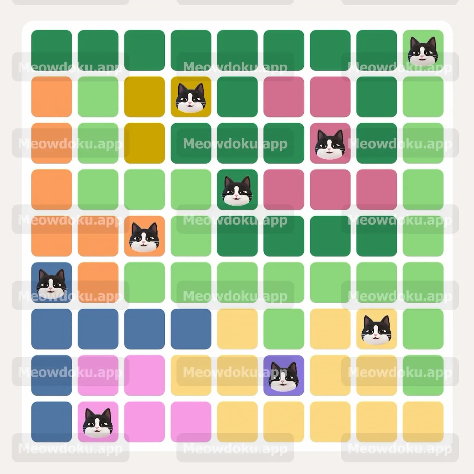 Meowdoku Level 237 Screenshot