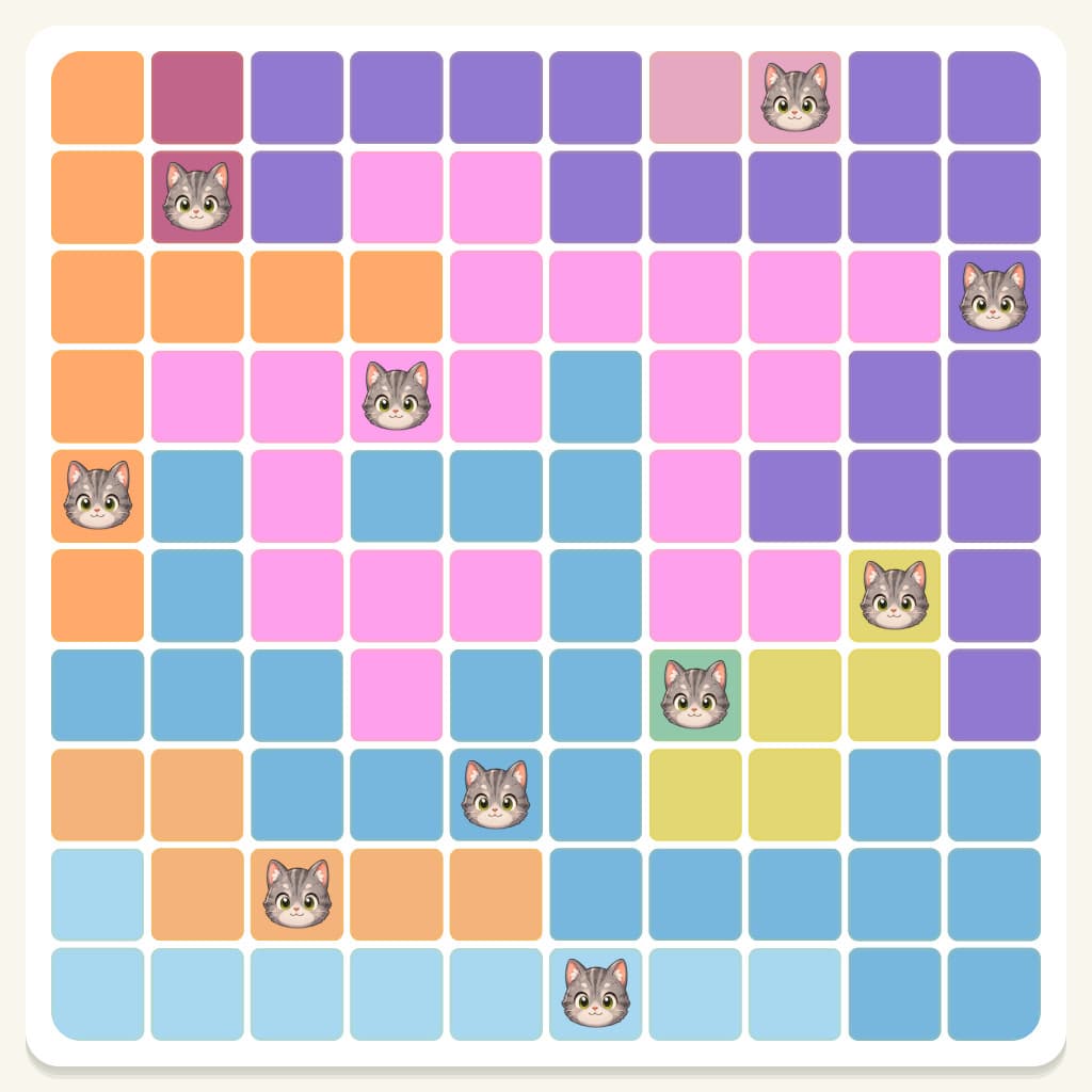 Meowdoku Level 190 Screenshot