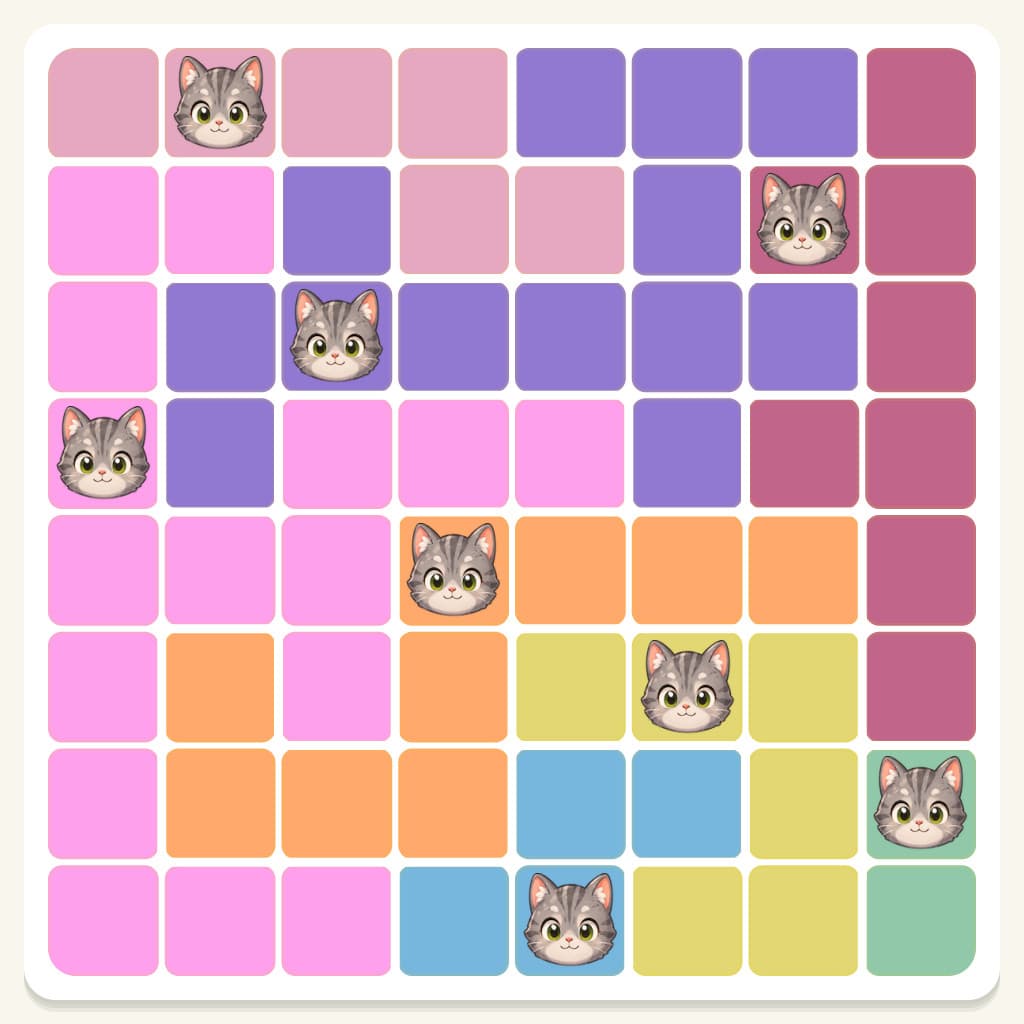 Meowdoku Level 522 Screenshot