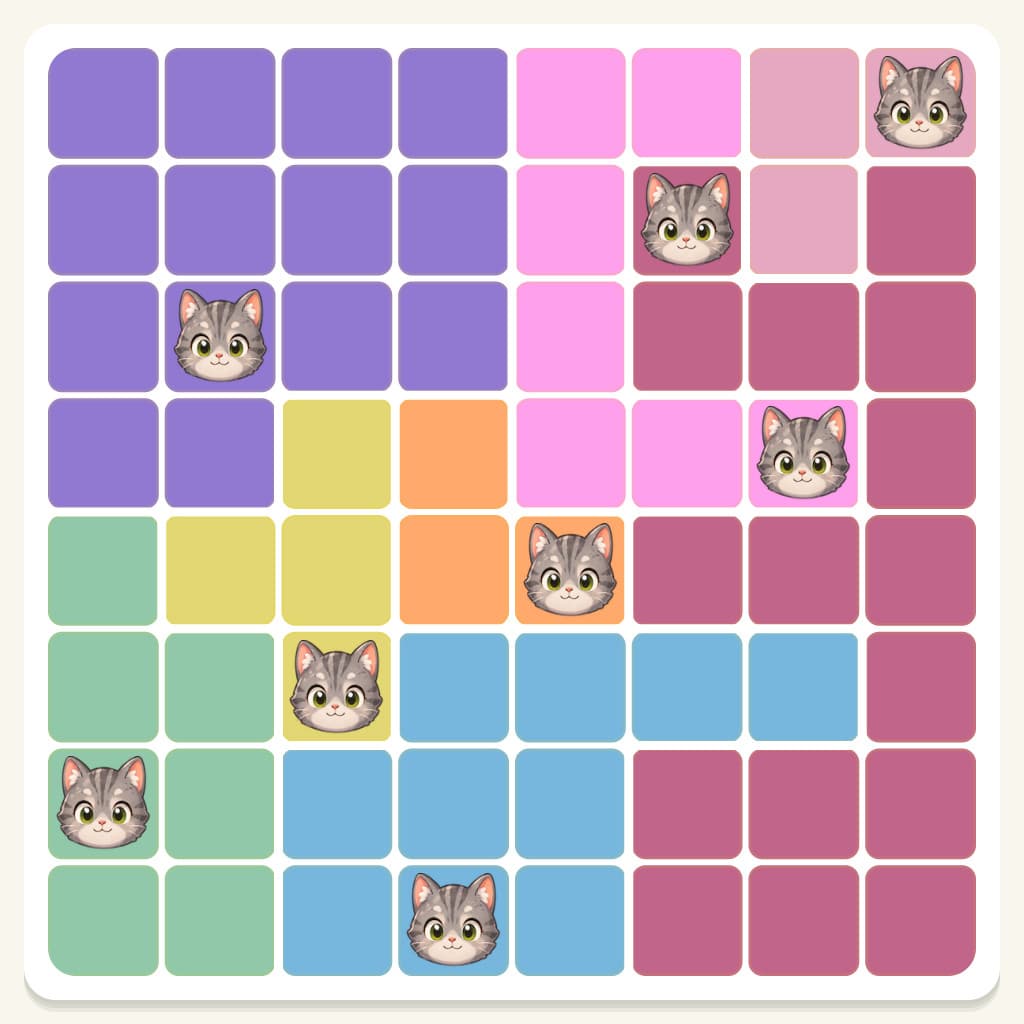 Meowdoku Level 667 Screenshot