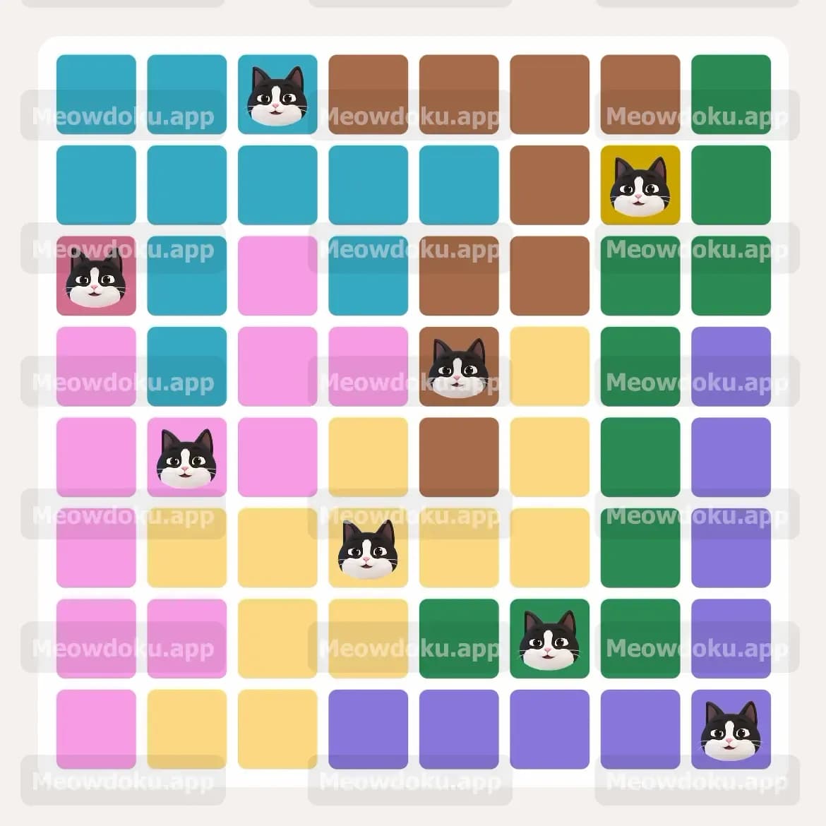 Meowdoku Level 81 Screenshot