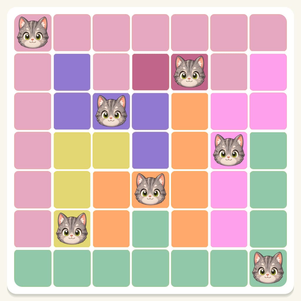 Meowdoku Level 726 Screenshot
