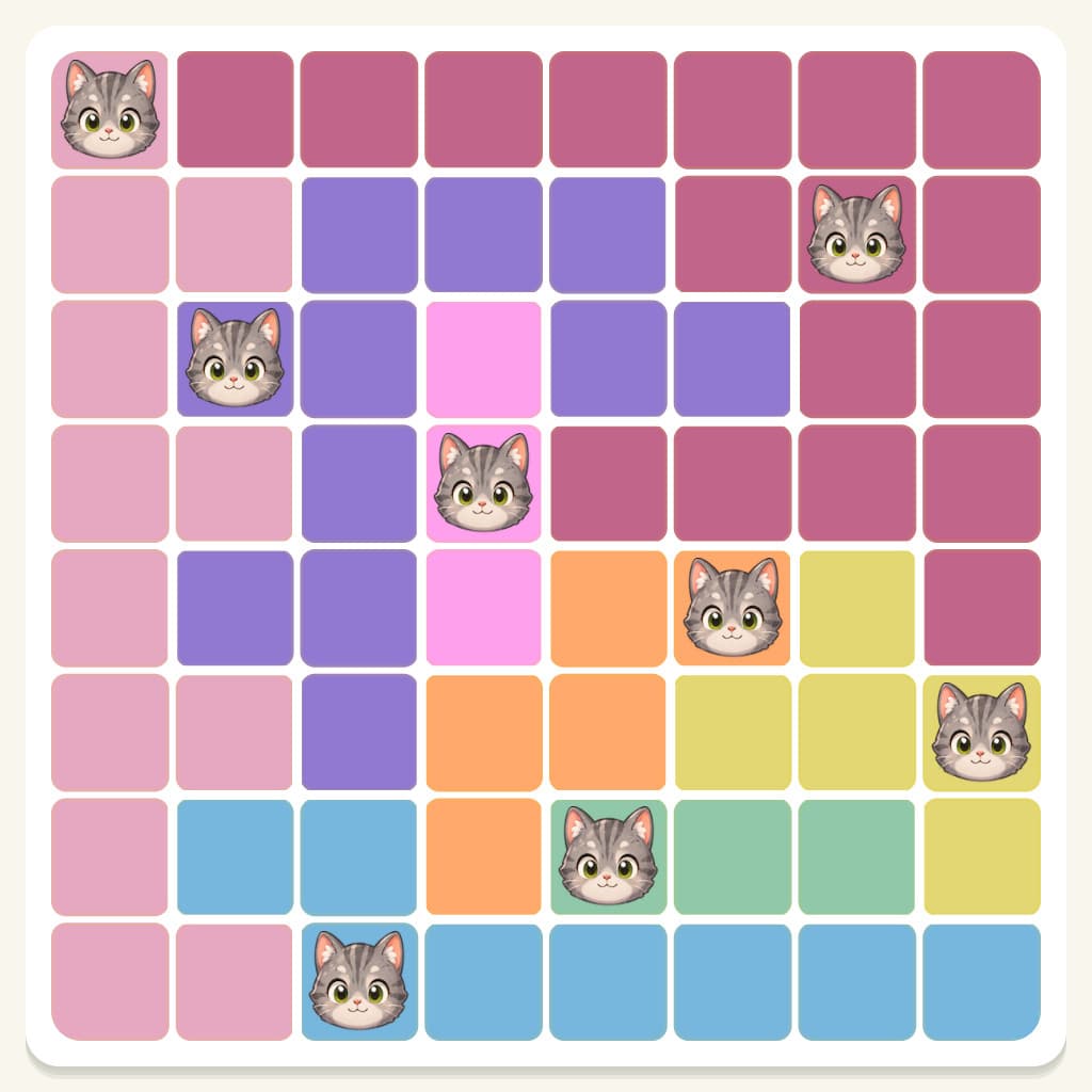 Meowdoku Level 932 Screenshot