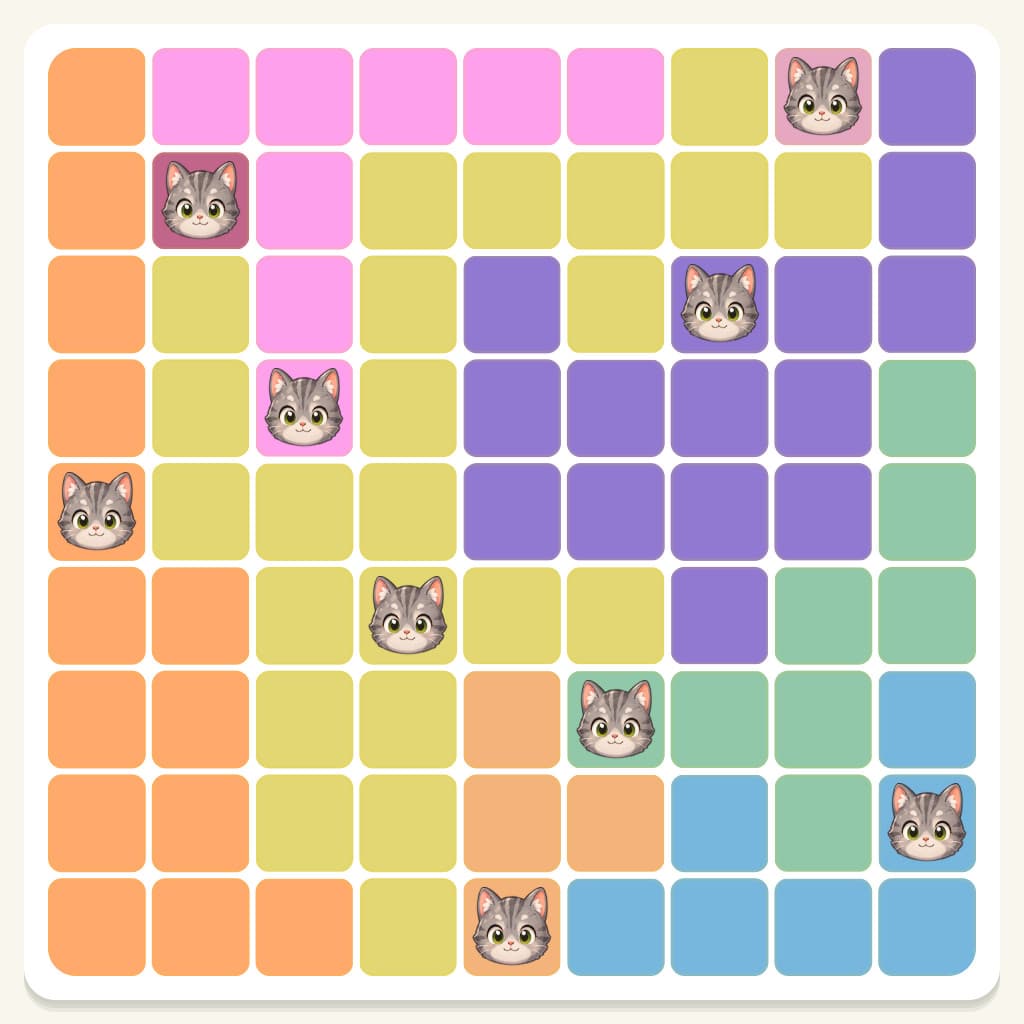 Meowdoku Level 564 Answer, Cheat & Solution