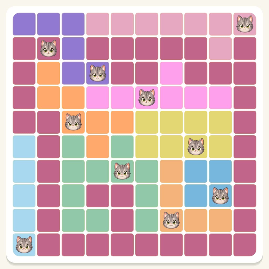 Meowdoku Level 880 Screenshot