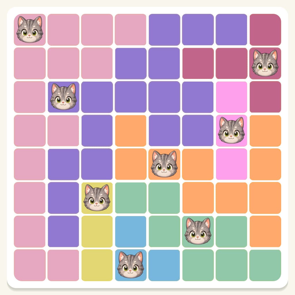 Meowdoku Level 902 Answer, Cheat & Solution