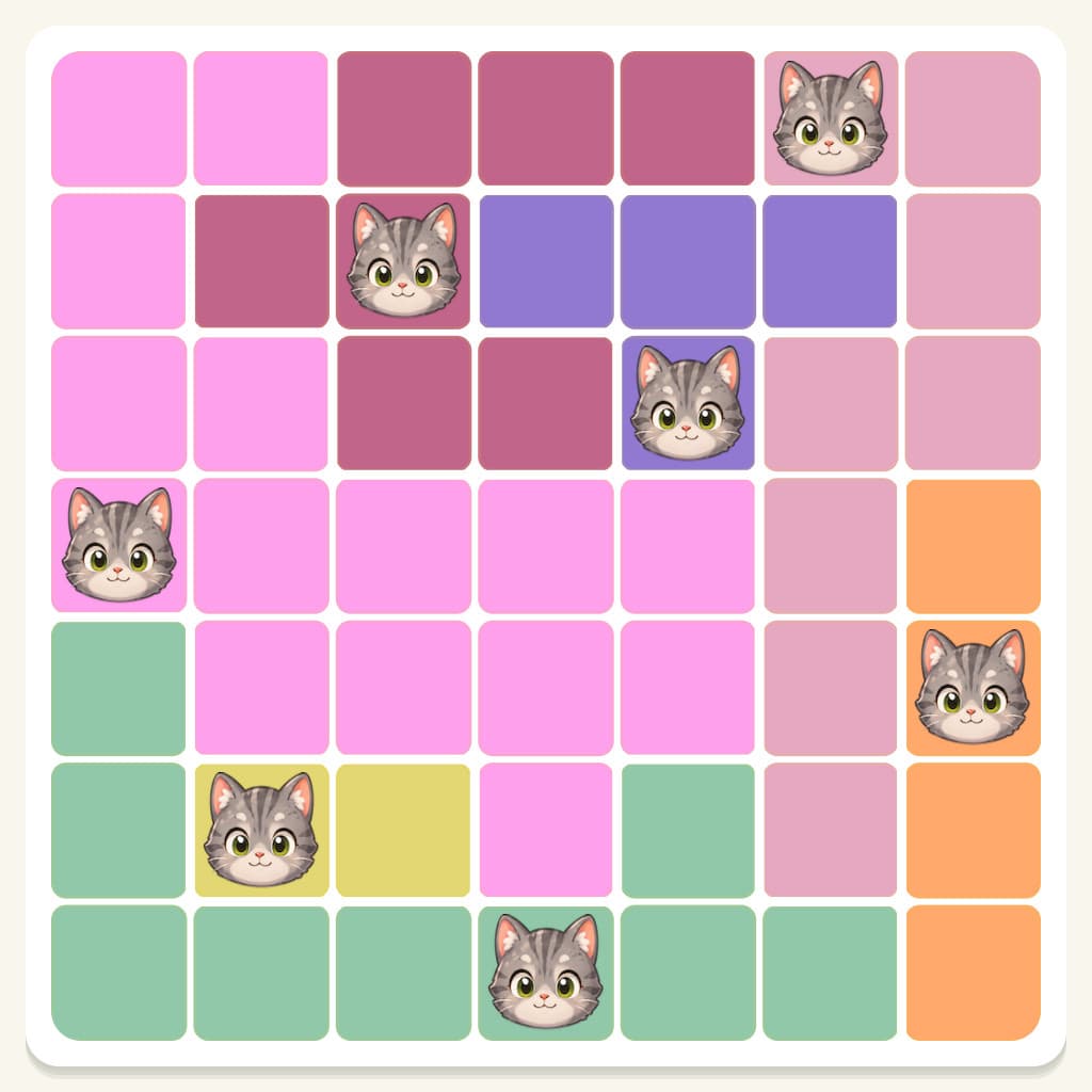 Meowdoku Level 201 Screenshot