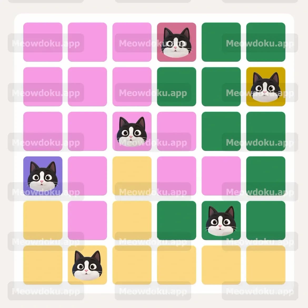 Meowdoku Level 7 Screenshot