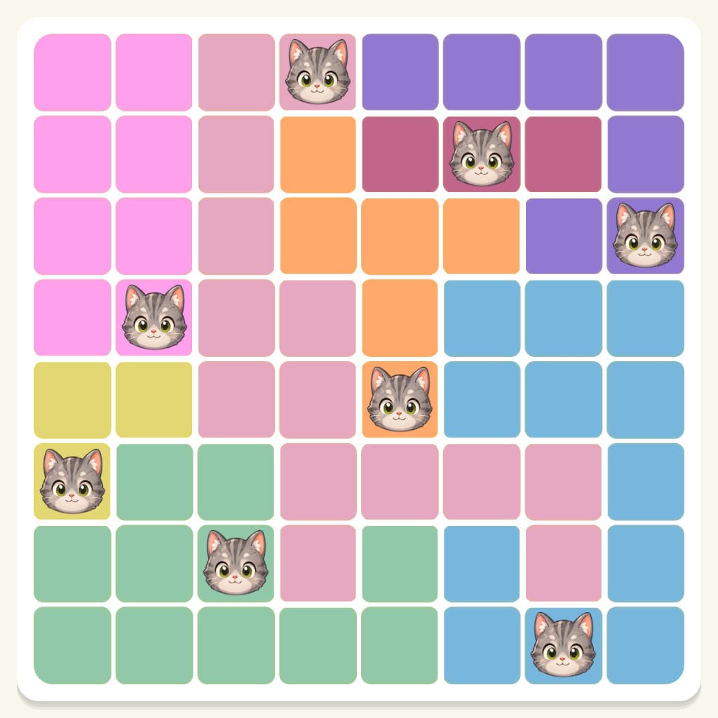 Meowdoku Level 877 Screenshot