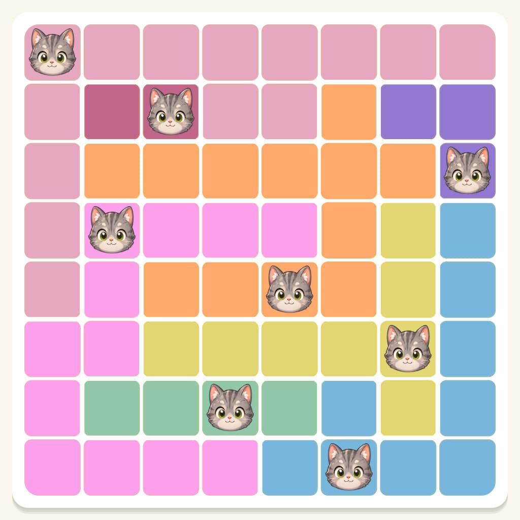 Meowdoku Level 557 Answer, Cheat & Solution